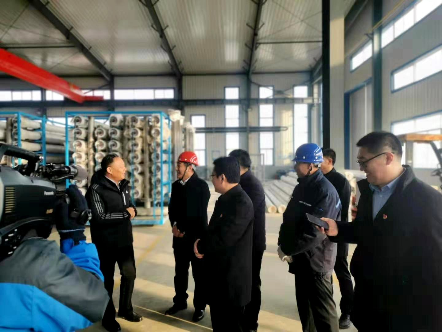 北票市委書記張秀軍走進一諾環(huán)境產(chǎn)業(yè)園，踐行“不忘初心、牢記使命”主題教育