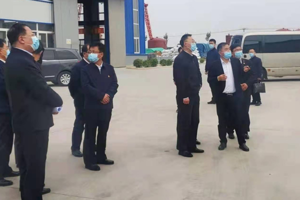 遼寧省委副書記、省長劉寧一行實地考察一諾環(huán)境	